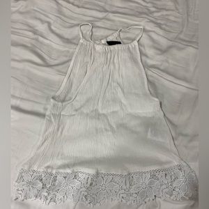 Ladies cropped tank top